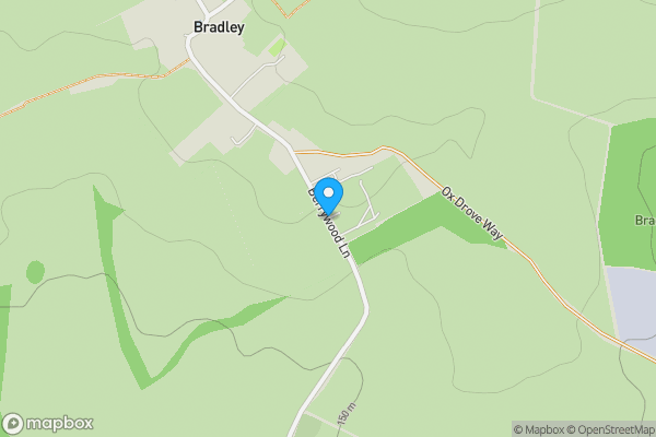 Map location for Berrywood Lane, Alresford, Hampshire, SO24 9RY