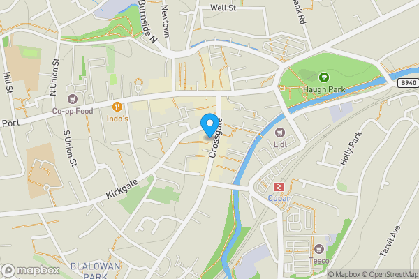 Map location for The Parsonage Bar 47 Crossgate, Fife, KY15 5AS