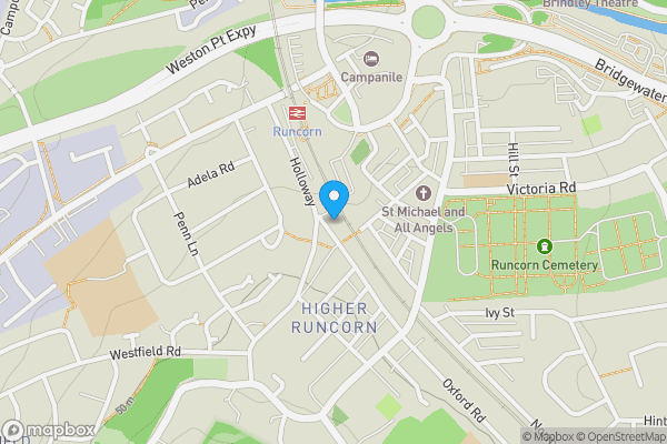 Map location for Apartment 19 Delamere Place, Runcorn, Cheshire, WA7 4NE