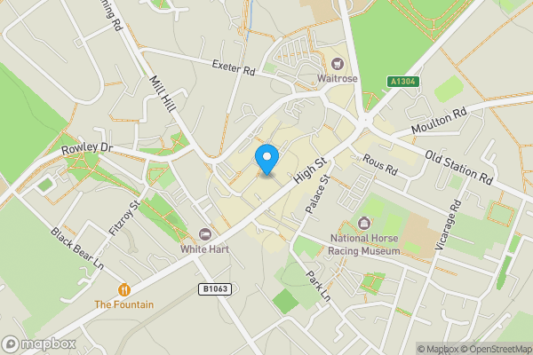 Map location for 24 Market Street Newmarket Suffolk CB8 8EF