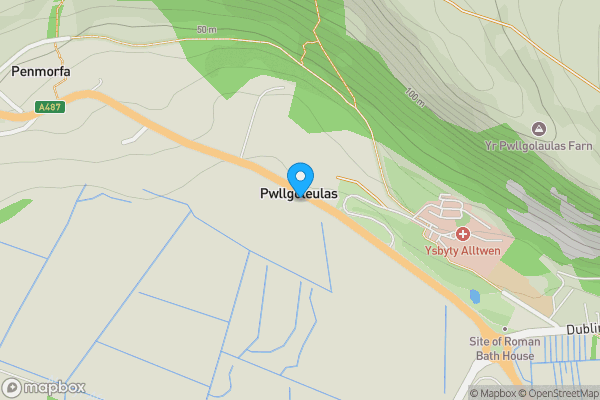 Map location for Glanmorfa Terrace, PORTHMADOG, Gwynedd, LL49 9RW