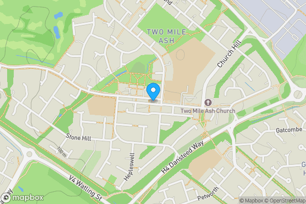 Map location for 63 The High Street, Two Mile Ash, Milton Keynes, Buckinghamshire, MK8 8HG