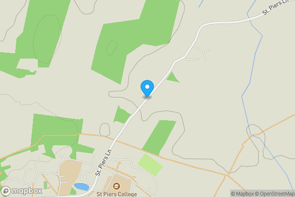 Map location for Land on St Piers Lane, Lingfield, RH7 6PN