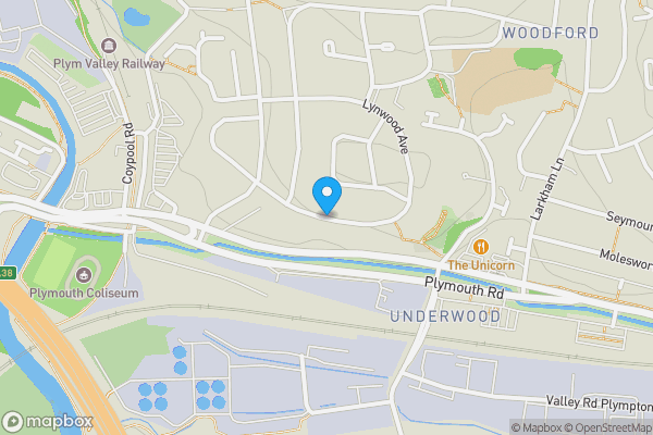 Map location for Lynwood, Shaugh Prior, Plymouth, Devon, , PL7 5HB