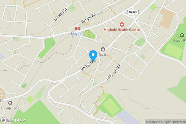 Map location for 15 Whitehall, The Carrick Bar, Maybole, KA19 7DR