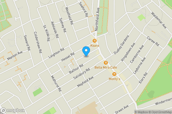 Map location for 42 Northfield Road, Ealing, London, W13 9SY