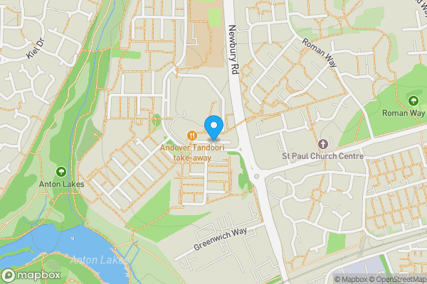 Map location for Flat 19 Atholl Court and garden, Kingsway Gardens, Andover, SP10 4BB