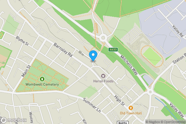 Map location for Former Day Care Centre, Littlefield Lane, Wombwell, Barnsley, South Yorkshire S73 8DF