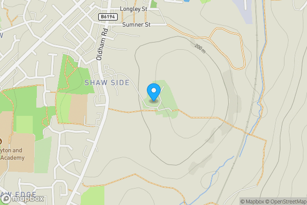 Map location for Breeze Hill House, Oldham Road, Shaw, Oldham OL2 8SS