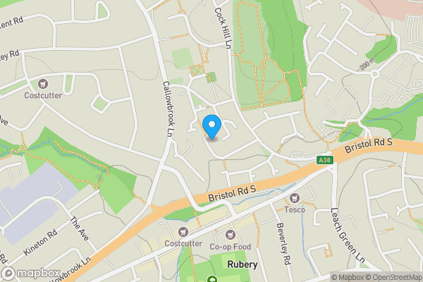 Map location for 31 Rubery Farm Grove, Rednal, Birmingham, West Midlands, B45 9RL
