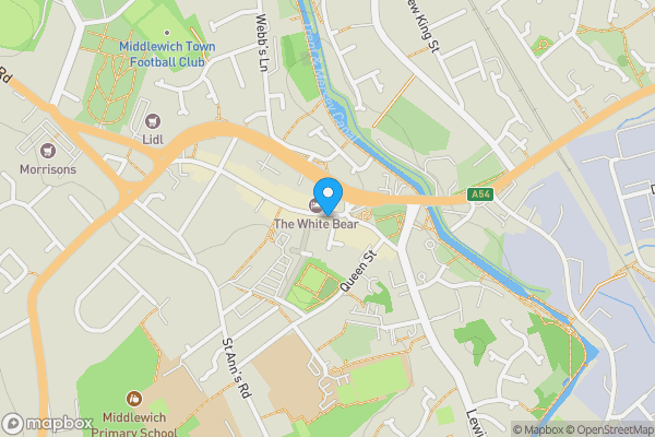 Map location for 9 Wheelock Street, Middlewich, Cheshire, CW10 9AG