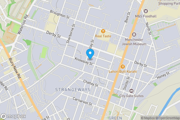 Map location for Unit 5, 30-32 Knowsley Street, Manchester M8 8HQ