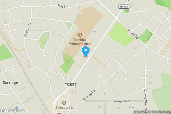 Map location for 418 Station Road, Dorridge, Solihull, West Midlands B93 8EU