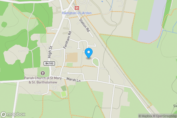 B92 Postcode Map 15, Peel Close, SOLIHULL, West Midlands, B92 0AL