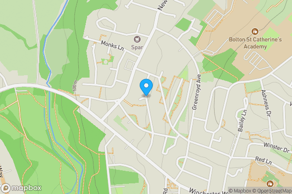 Map location for Aldercroft Avenue, BOLTON, Lancashire, BL2 5AD