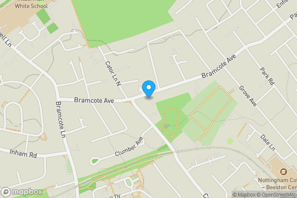 Map location for 77 Park View Court, Bath Street, Nottingham, Nottinghamshire, NG1 1DE