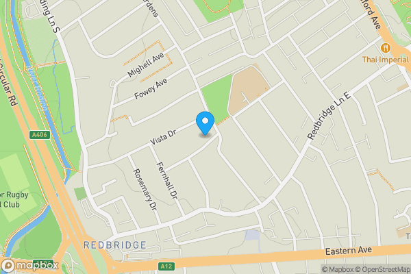 Map location for 33 Fairmead Gardens, Redbridge, Ilford, Essex IG4 5BP                     
