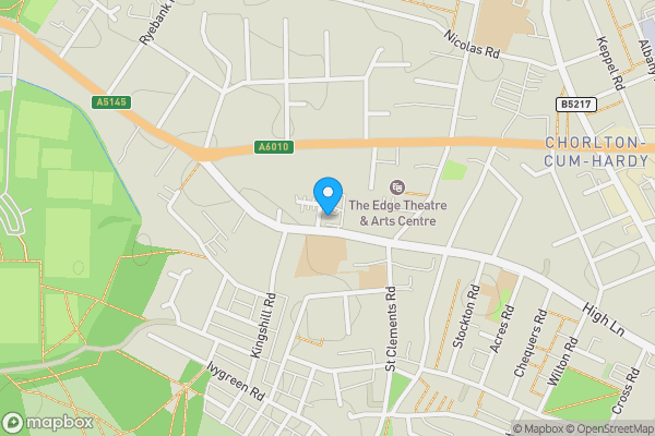 Map location for Flat 18, Churchfield, 8 Edge Lane, Manchester, Greater Manchester, M21 9JF