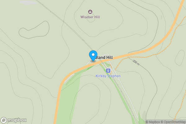 Map location for Kirkby Stephen, Cumbria, CA17 4LG