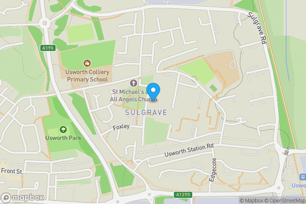 Map location for 127 Wellington Walk, Washington, Tyne And Wear, NE37 3EP