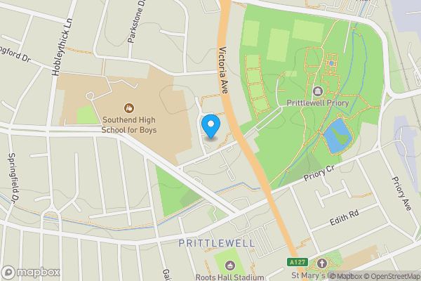 Map location for Sea, Essex, SS2 6PG