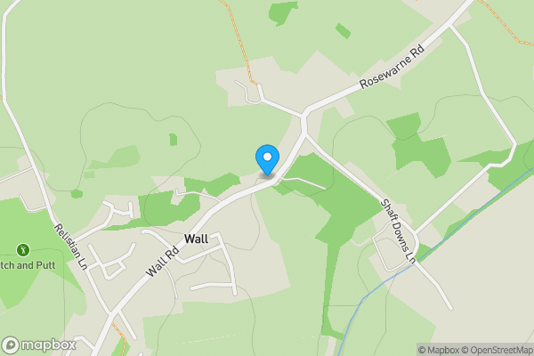 Map location for 51 Wall Road, Gwinear, Hayle, Cornwall, TR27 5HA
