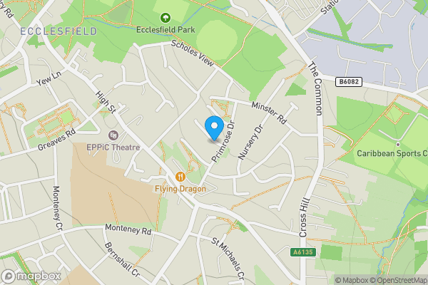 Map location for Hilton Drive, Sheffield, S35 9ZJ