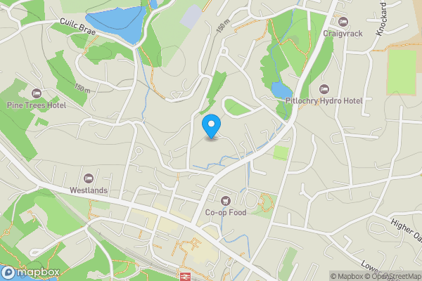 Map location for Wellwood Manor, 13 West Moulin Road, Pitlochry, Perthshire, PH16 5EA