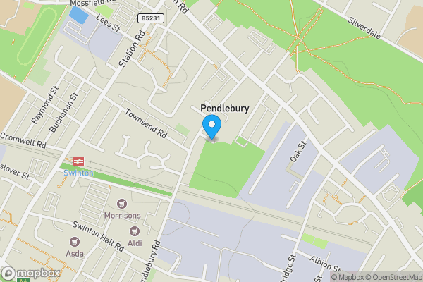 Map location for Blue Ribbon Walk And Access Land, Off Pendlebury Road, Swinton, Manchester, Greater Manchester, M27 4RW