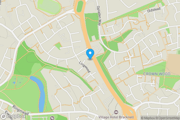 Rg12 Map Postcode 11 Lingwood, Bracknell, RG12 7PW