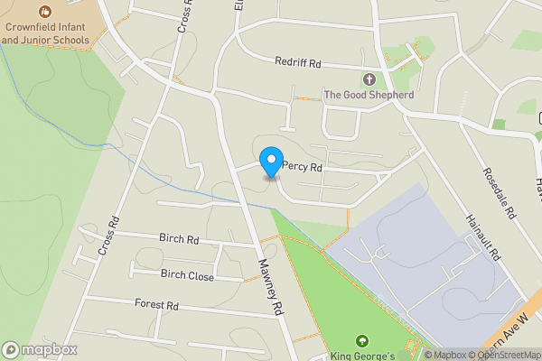 Map location for 125, Linley Crescent, ROMFORD, Essex, RM7 8RB