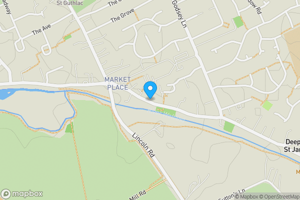 Map location for 17 High Street Market Deeping, Peterborough, Cambridgeshire, PE6 8ED