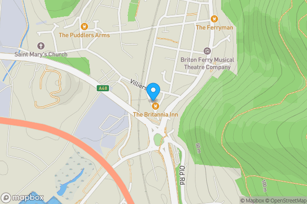 Map location for The Rose & Crown, 21-22 Bethel Street, Neath, West Glamorgan, SA11 2HQ