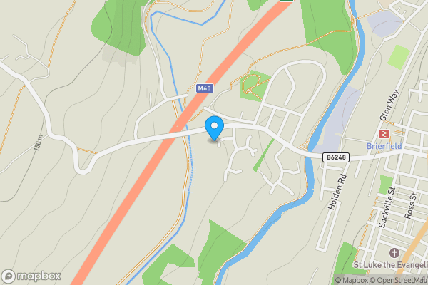 Map location for 16 Sykefield, Brierfield, Nelson, Lancashire, BB9 5NB