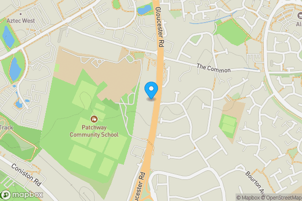 Map location for 213, Gloucester Road, Patchway, Bristol, BS34 6ND