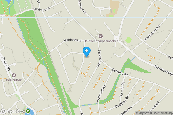 Map location for 32 Gracemere Crescent, Hall Green, B28 0TY