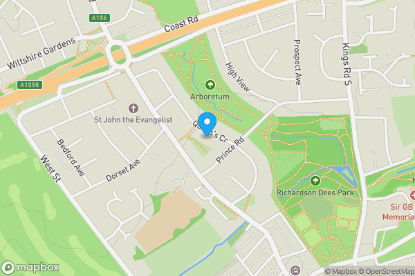 Map location for 49 Queens Crescent, Wallsend, Tyne And Wear, NE28 8DW