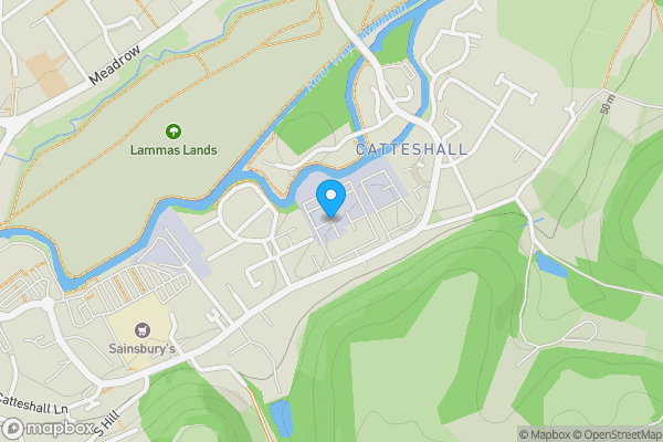 Map location for Riverview House, Weyside Park, Catteshall Lane, Godalming, Surrey, GU7 1XE