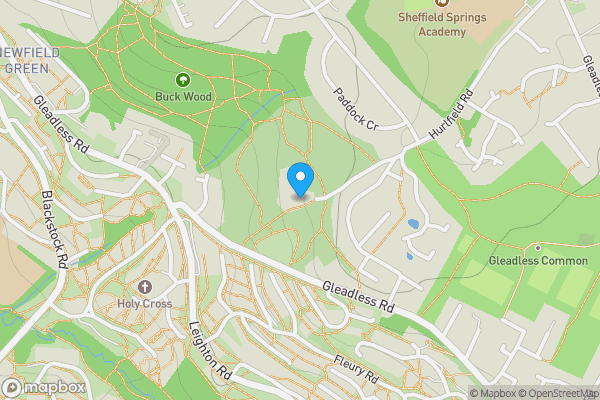 Map location for 290a Hurlfield Road, Sheffield, South Yorkshire, S12 2SL
