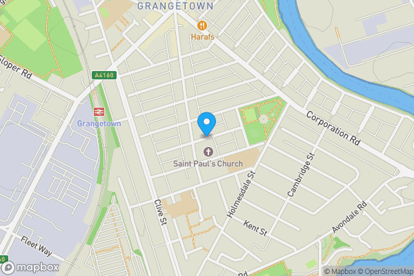 Map location for Llanmaes Street, CARDIFF, CF11