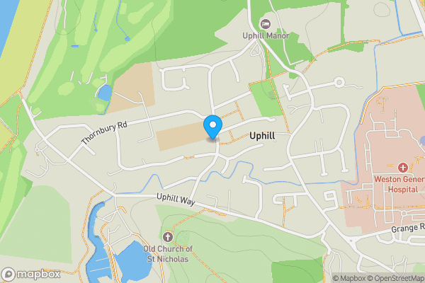 Map location for 68, Old Church Road, Uphill, Weston-Super-Mare, BS23 4XH