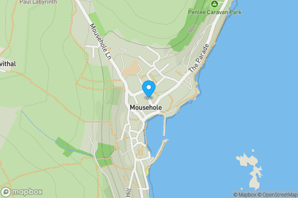 Map location for Melody Cottage , Commercial Road, Penzance , TR19 6QG