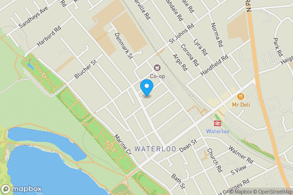 Map location for 2 Mount Street, Waterloo, Liverpool, L22 5NN