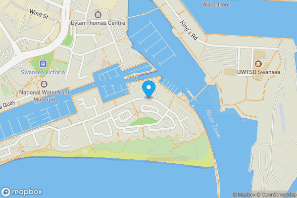 Map location for Site J, Trawler Road, Maritime Quarter, Swansea SA1 1UN