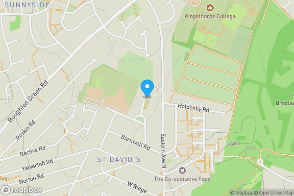 Map location for Flat 6, Grosvenor House, 18 Grosvenor Gardens, Northampton, Northamptonshire NN2 7RS