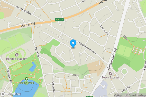 Map location for 29, St. Abbs Drive Bradford, BD6 1EJ