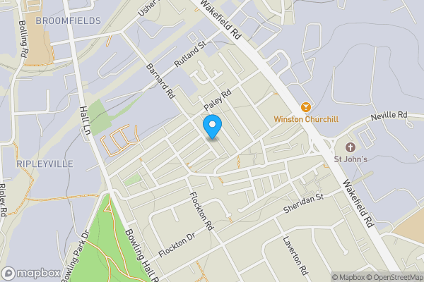 Map location for 31 Helmsley Street, Bradford, West Yorkshire, BD4 7JY