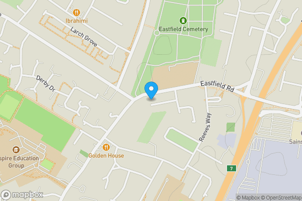 Map location for 16 Gildenburgh Avenue, Peterborough, Cambridgeshire, PE1 4RF