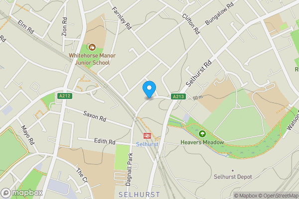 Map location for Lock up premises and land, Dagnall Park, Selhurst, London, SE25 6NS