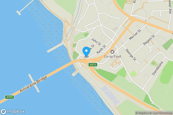 Map location for Auld Hoose 26 Forth Street, Kincardine, FK10 4LX